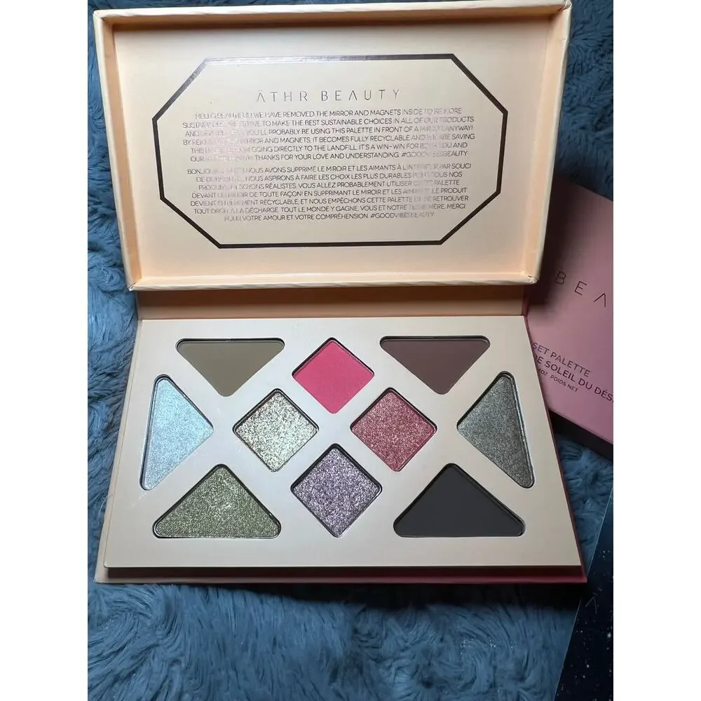 ATHR Beauty Desert Sunset Eyeshadow Palette NEW in Box, 10-Pan Palette MSRP‎ $34